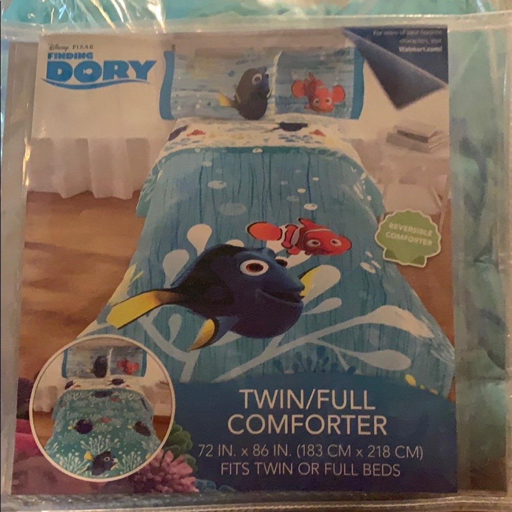 Disney Finding Dory Twin/full Comforter set
